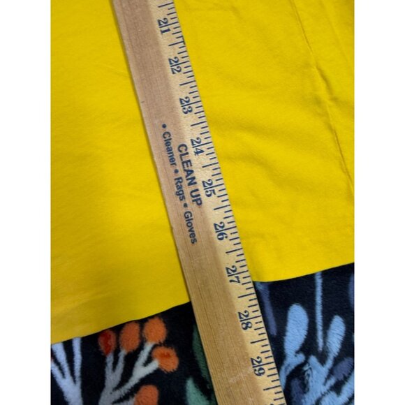 Polo Ralph Lauren T Shirt Mens Yellow 2XL Vintage 90s Front Pocket Small Pony - Picture 5 of 9